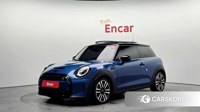 Mini Cooper S 2023 Синий из Кореи