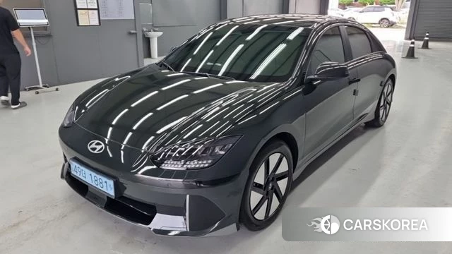 Hyundai Ionic 6 2023 Светло-зеленый из Кореи