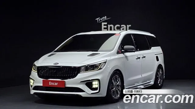 Kia The New Carnival 2020 Белый из Кореи