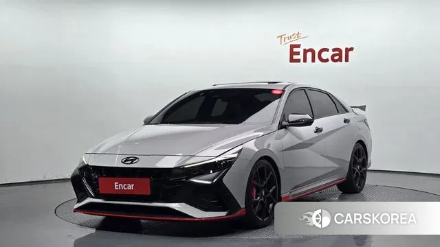 Hyundai Avante (CN7) 2022 Серый из Кореи