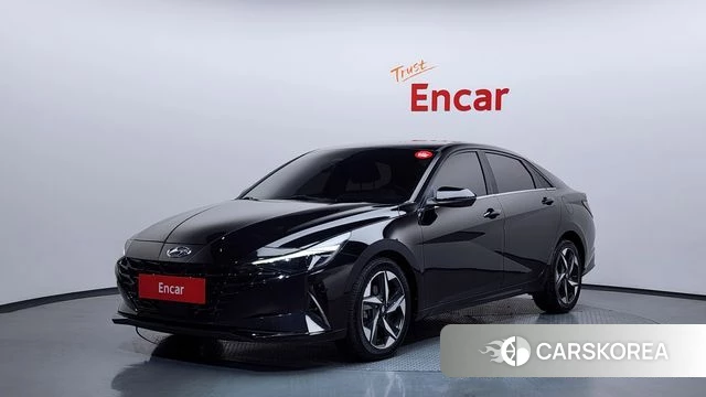 Hyundai Avante (CN7) 2020 Черный из Кореи