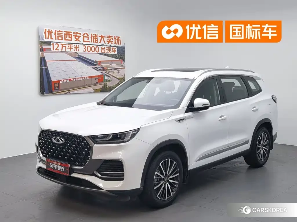 Chery Tiggo 8 2022 Белый из Китая