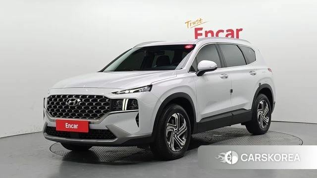 Hyundai The New Santa Fe 2022 Белый из Кореи