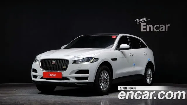 Jaguar F-PACE 2018 Белый из Кореи