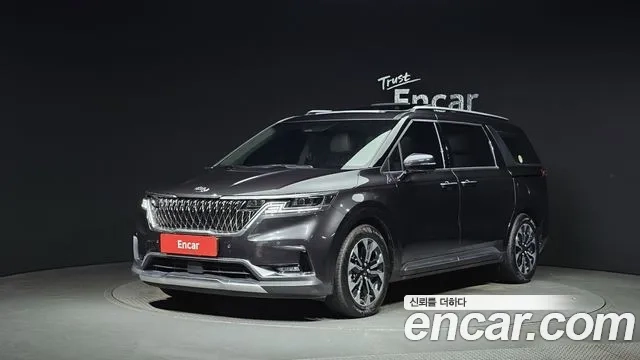 Kia Carnival 4th generation 2021 Серый из Кореи