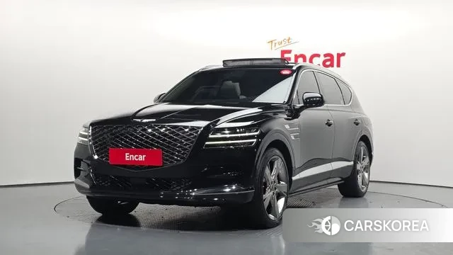 Genesis GV80 2021 Черный из Кореи