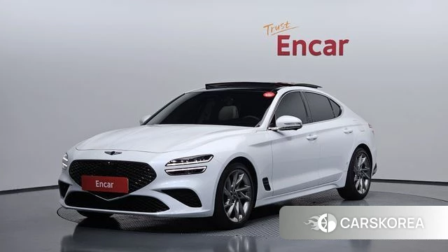 Genesis The New G70 2022 Белый из Кореи