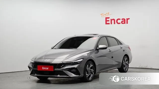 Hyundai The New Avante (CN7) 2025 Серебристо-серый из Кореи
