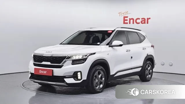 Kia Seltos 2021 Белый из Кореи