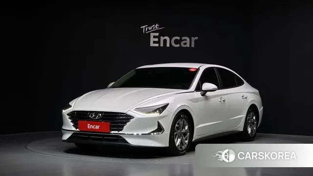 Hyundai Sonata (DN8) 2020 Белый из Кореи