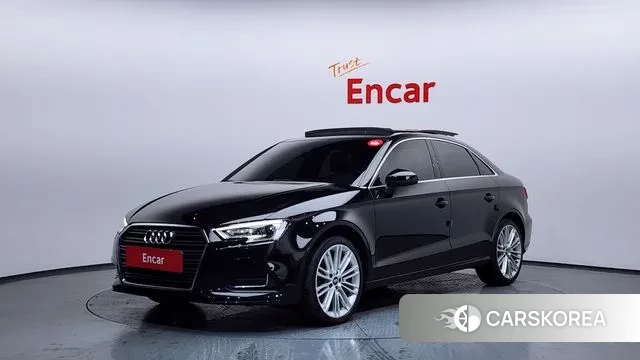 Audi New A3 2018 Черный из Кореи