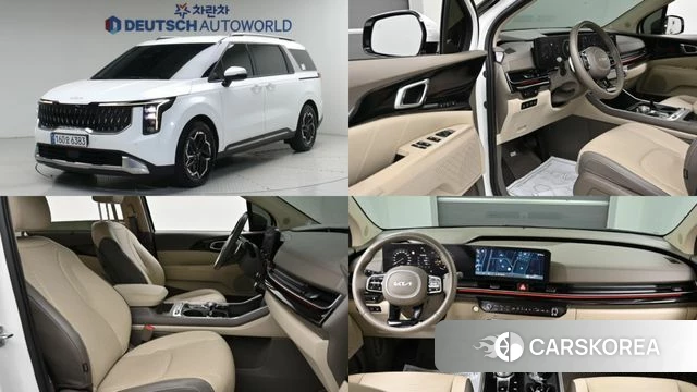 Kia The New Carnival 4th Generation 2024 Белый из Кореи