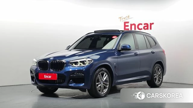 BMW X3 (G01) 2021 Синий из Кореи