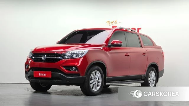 Ssangyong Rexton Sports 2019 Красный из Кореи