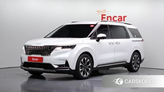 Kia Carnival 4th generation 2023 Белый из Кореи