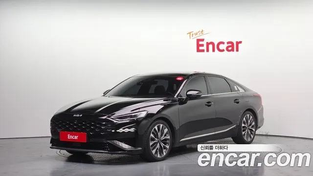 Kia K8 2021 Черный из Кореи