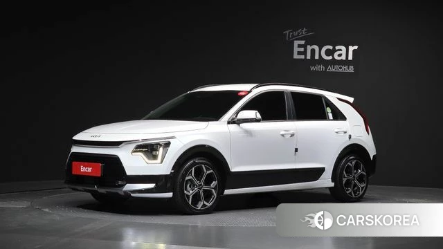 Kia Di Ol Nu Niro 2022 Белый из Кореи