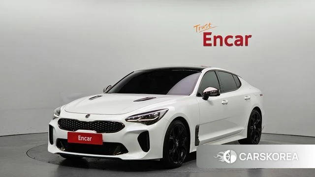 Kia Stinger 2018 Белый из Кореи