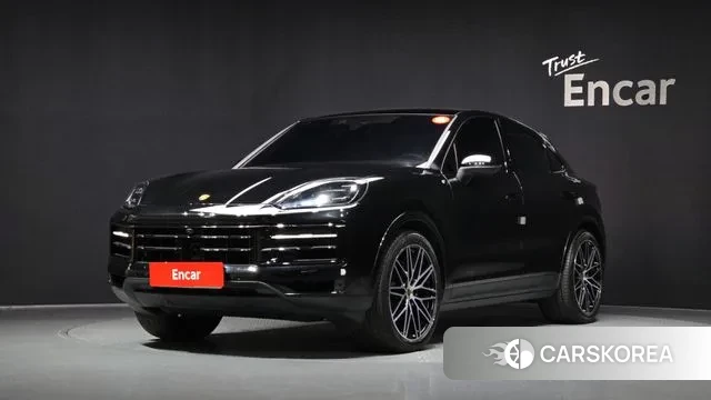 Porsche Cayenne (PO536) 2023 Черный из Кореи