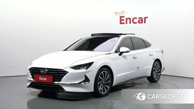 Hyundai Sonata (DN8) 2019 Белый из Кореи