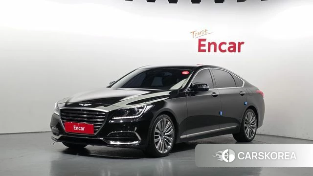 Genesis G80 2018 Черный из Кореи