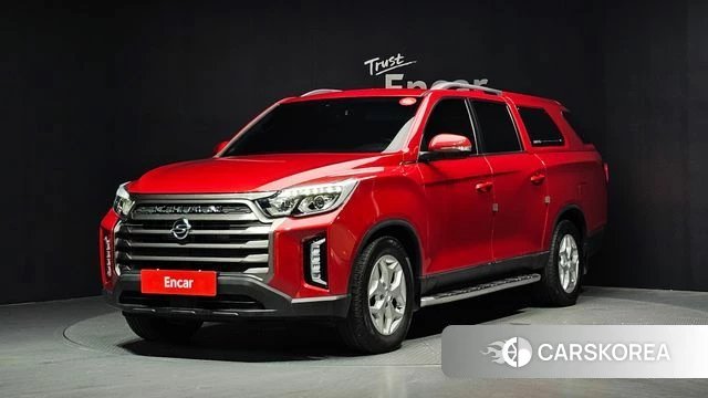 Ssangyong The New Rexton Sports Cannes 2022 Красный из Кореи