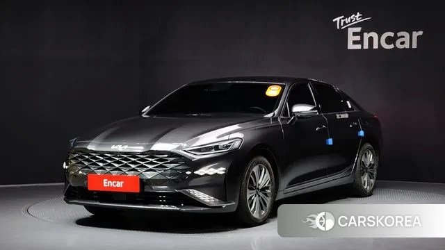 Kia K8 Hybrid 2021 Серый из Кореи