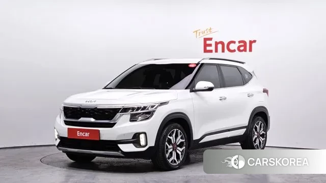 Kia Seltos 2022 Белый из Кореи