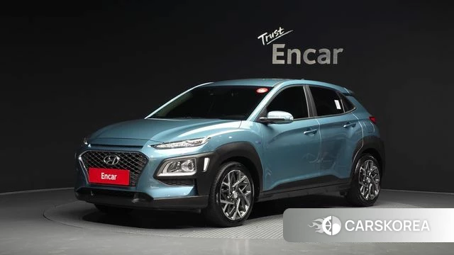 Hyundai Kona Hybrid 2020 Синий из Кореи