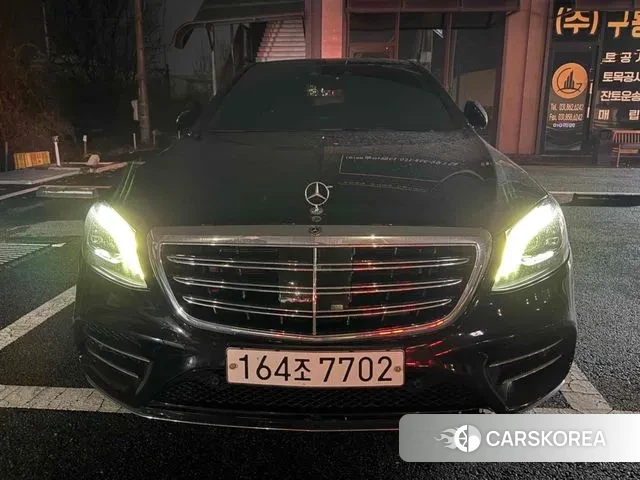 Mercedes-Benz S-Class W222 2020 Черный из Кореи