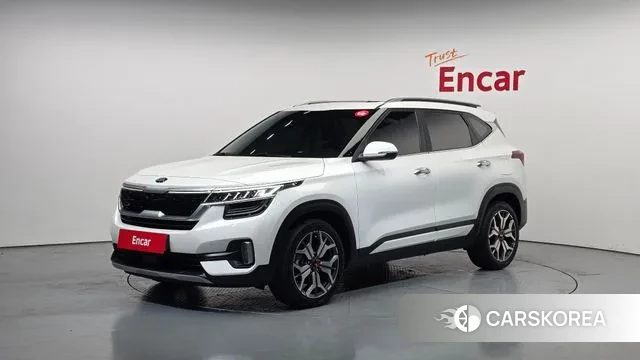 Kia Seltos 2021 Белый из Кореи