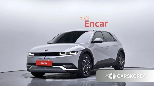 Hyundai Ionic 5 2022 Серебристо-серый из Кореи