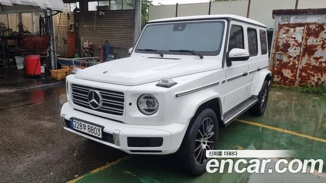 Mercedes-Benz G-Class W463b 2023 Белый из Кореи