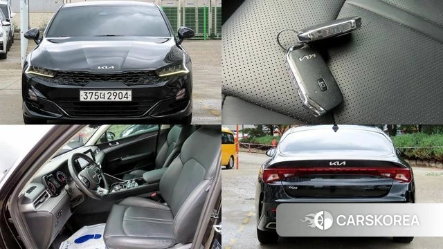 Kia K5 3rd generation 2022 Черный из Кореи