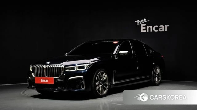 BMW 7 Series (G11) 2020 Черный из Кореи
