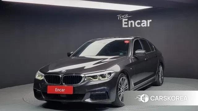 BMW 5 Series (G30) 2020 Черный из Кореи