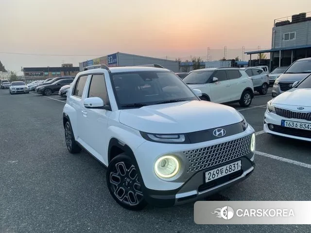 Hyundai Casper 2022 Белый из Кореи