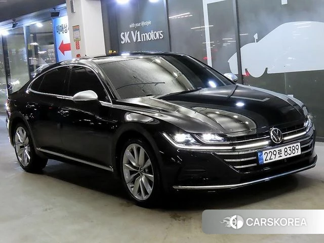 Volkswagen Arteon 2023 Черный из Кореи
