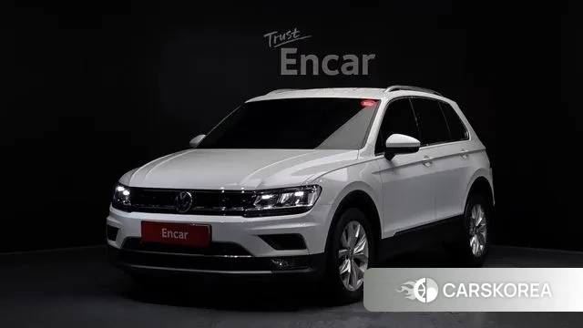 Volkswagen Tiguan second Generation 2018 Белый из Кореи