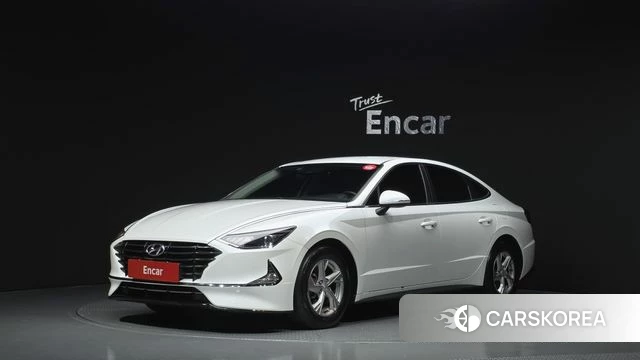 Hyundai Sonata (DN8) 2019 Белый из Кореи