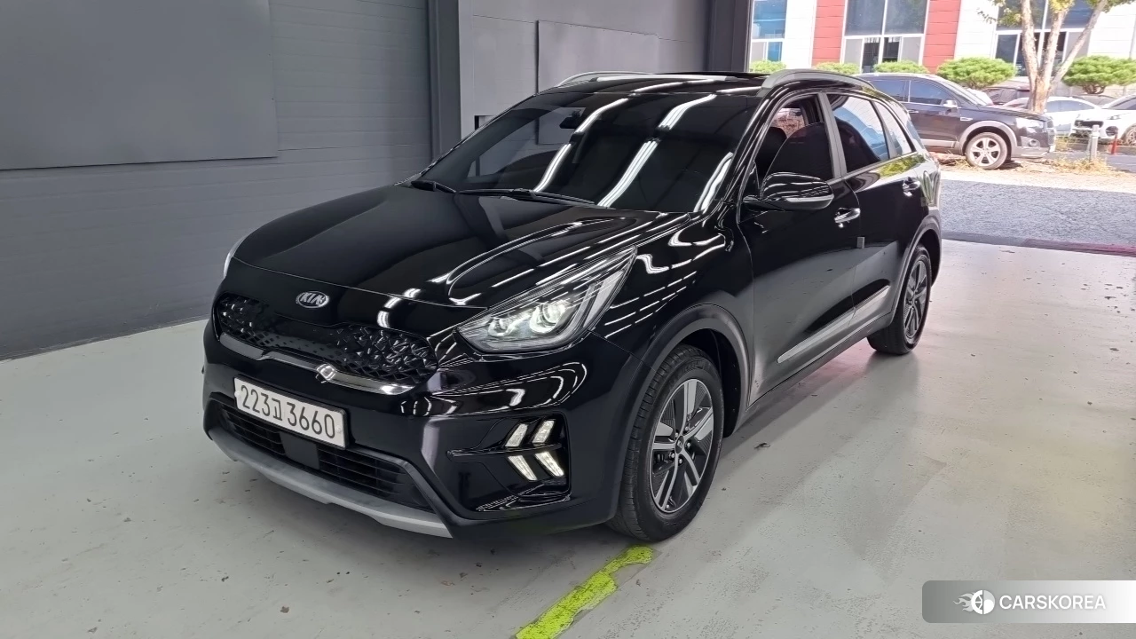Kia The New Niro 2021 Черный из Кореи