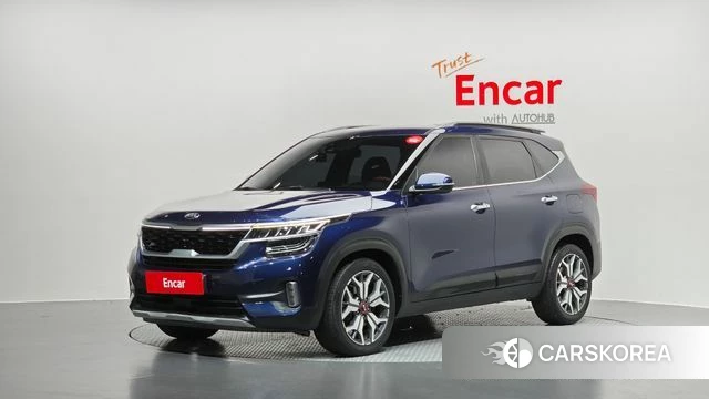 Kia Seltos 2020 Синий из Кореи