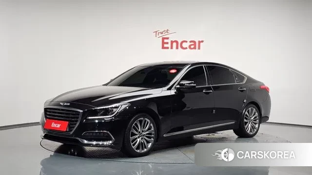 Genesis G80 2018 Черный из Кореи