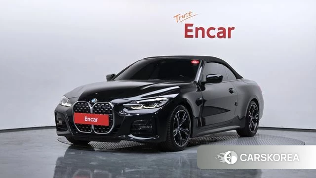 BMW 4 Series (G22) 2022 Черный из Кореи