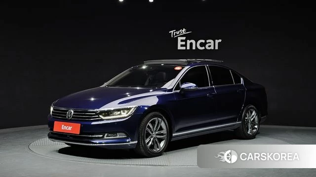Volkswagen Passat GT (B8) 2018 Синий из Кореи