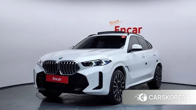 BMW X6 (G06) 2023 Белый из Кореи