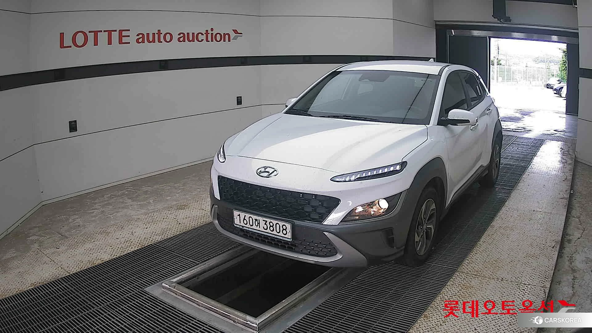 Hyundai Kona Hybrid 2021 Atlas White из Кореи