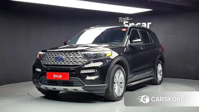 Ford Explorer 6th Generation 2022 Черный из Кореи