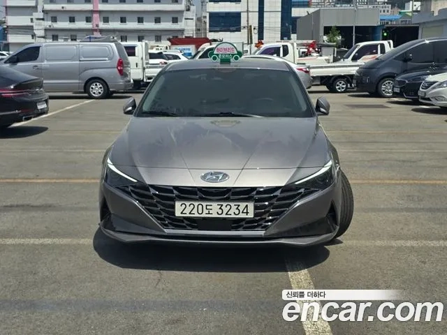 Hyundai Avante Hybrid (CN7) 2022 Серый из Кореи