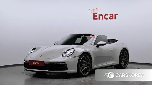 Porsche 911(992) 2021 Серый из Кореи